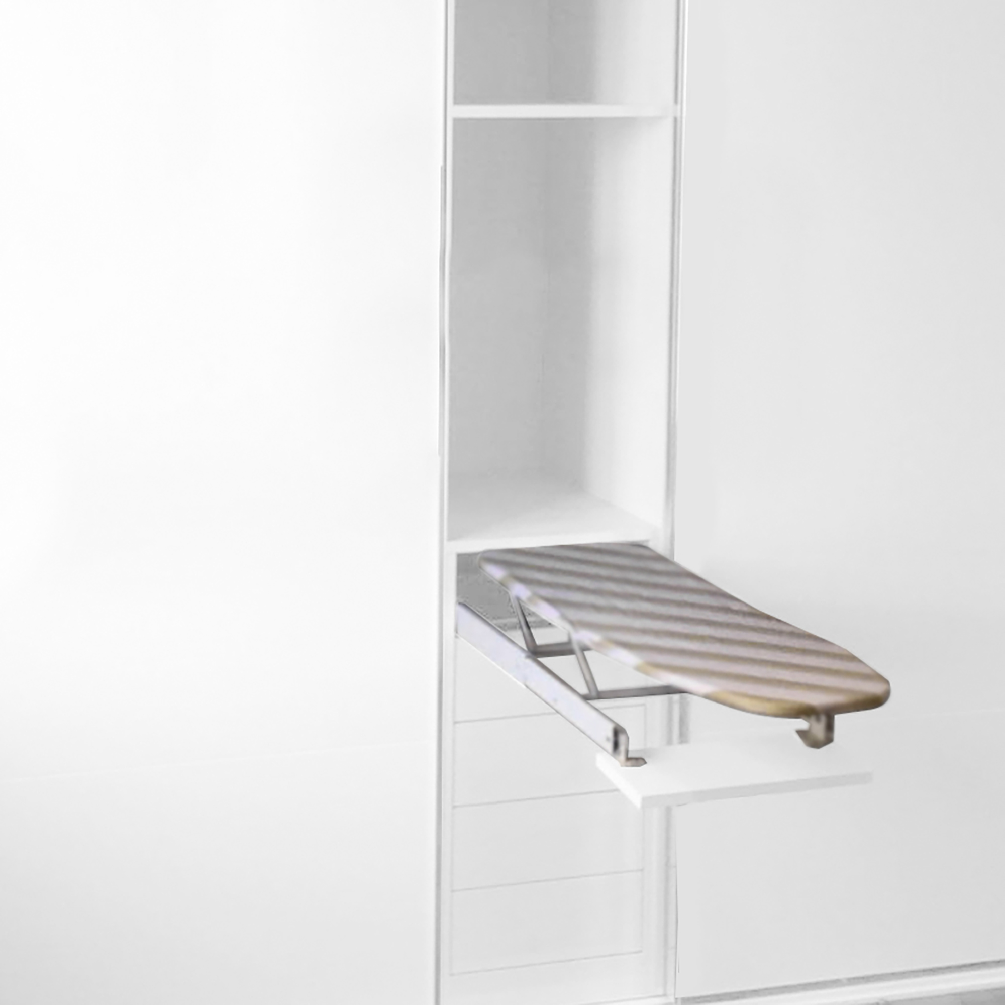 Tábua de engomar extraível, 954 mm, Aço, Branco - Image 5