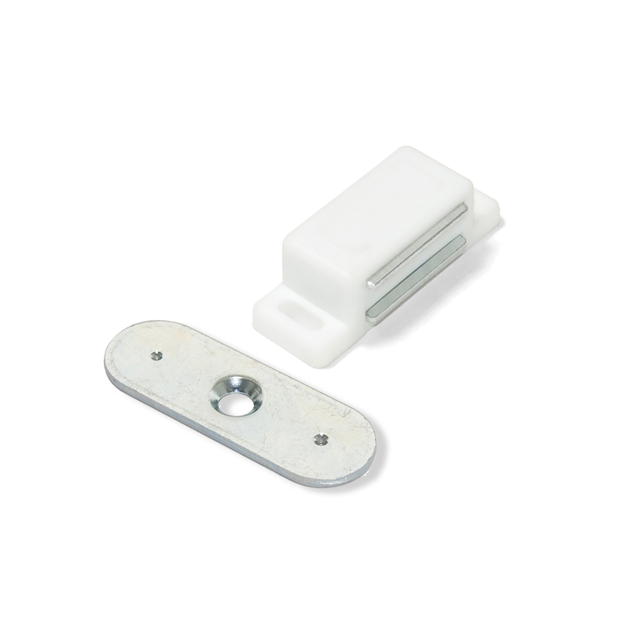 Fecho magnético para portas, Aço e plástico, Branco, 20 un. - Image 4