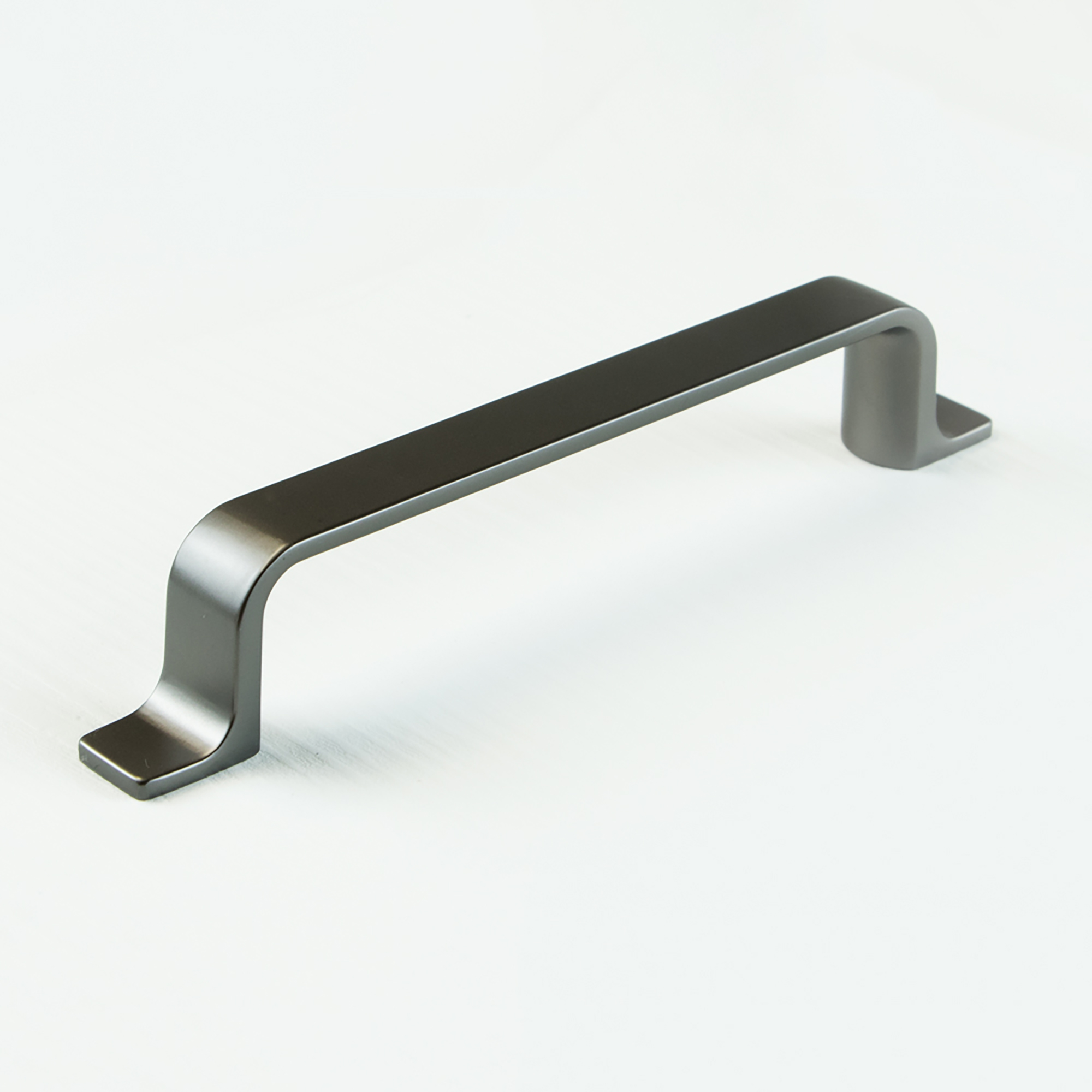 Puxador para móvel, distância entre furos de 128 mm, Zamak, Titânio, 20 un. - Image 3