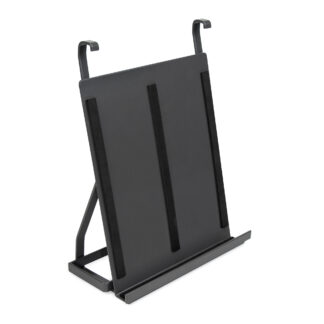 Suporte para tablet, para pendurar, aço, cinza antracite.