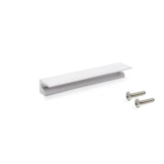 Puxador para móvel, distância entre furos de 64 mm, Alumínio, Anodizado mate