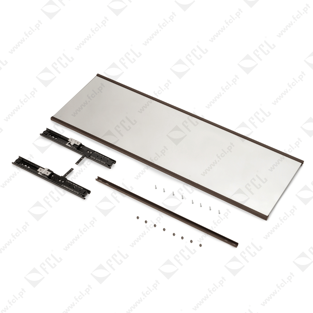 Espelho extraível roupeiro regulável 340x1000mm - FCL