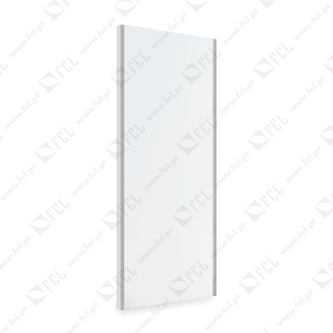 Espelho extraível roupeiro regulável 340x1000mm em alumínio - FCL