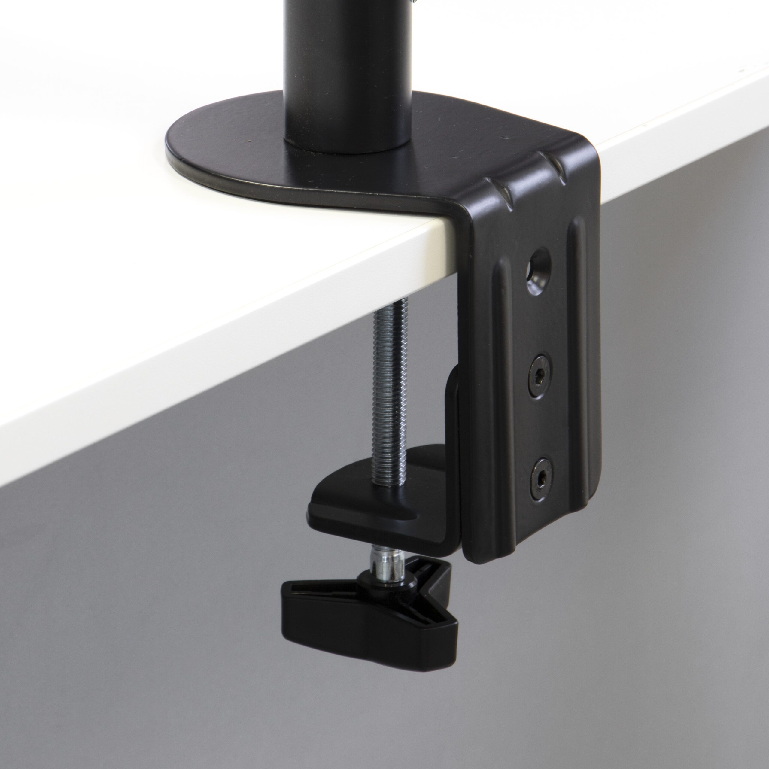 Suporte para monitor de 13 a 32 polegadas para mesa, basculante e giratório, até 8 kg, MAX VESA 75x75mm-100x100 mm, aço, preto. - Image 8