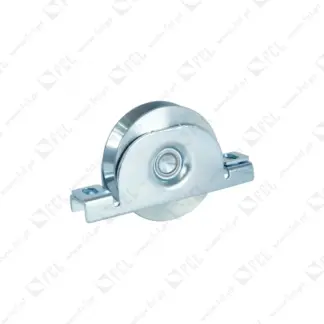 Roda c/suporte 2 furos gola em U 402 - FCL