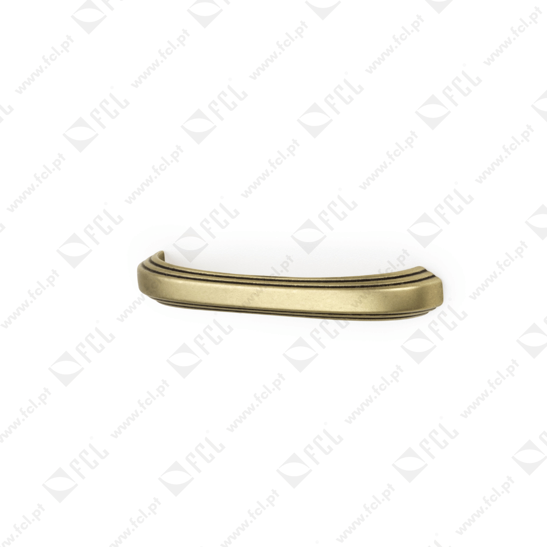 Puxador para móvel Mombaça, Zamak, Ouro velho, 25 un. - Image 2