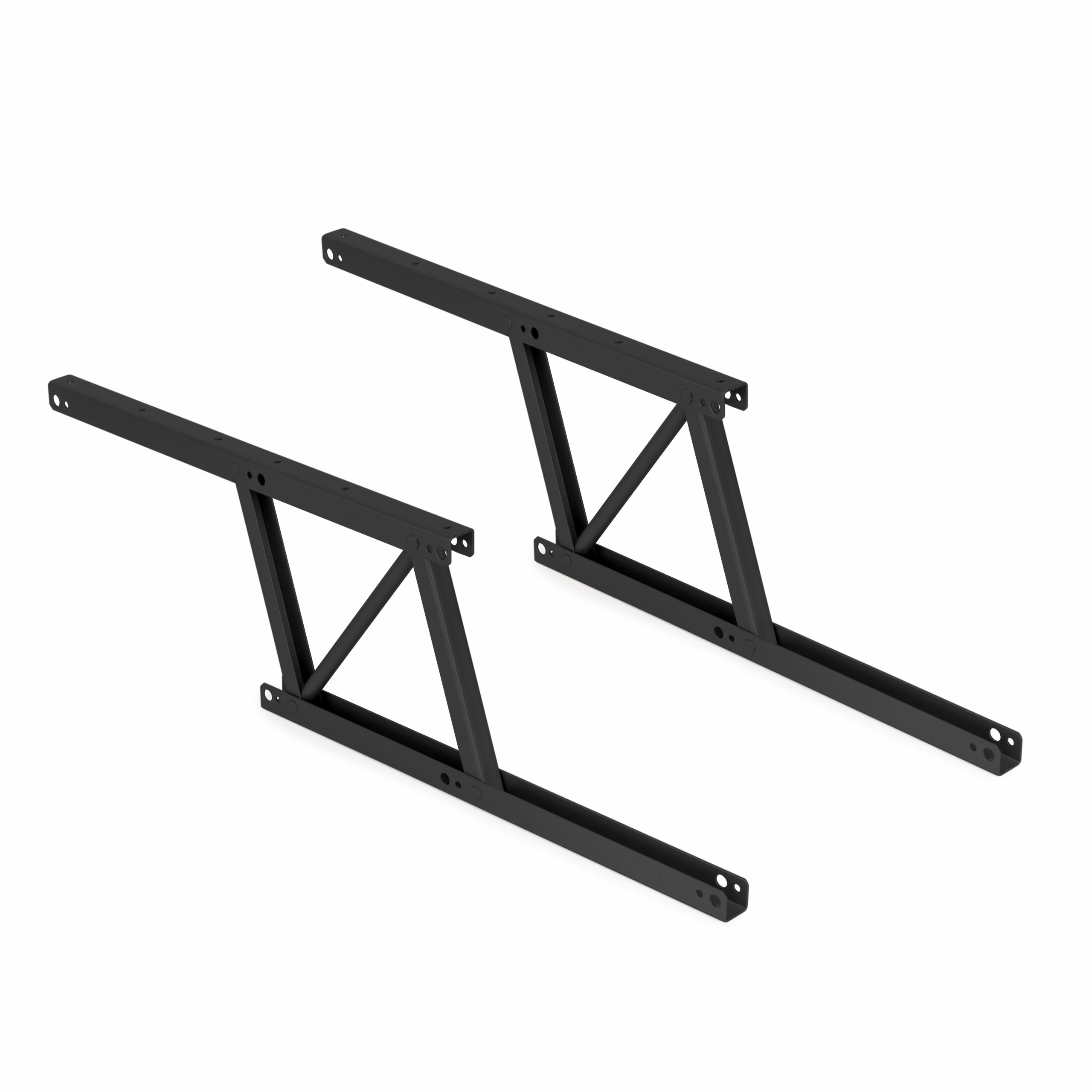 Jogo de 2 mecanismos elevatórios para mesas de centro de sala, Pintado, Aço, 2 un