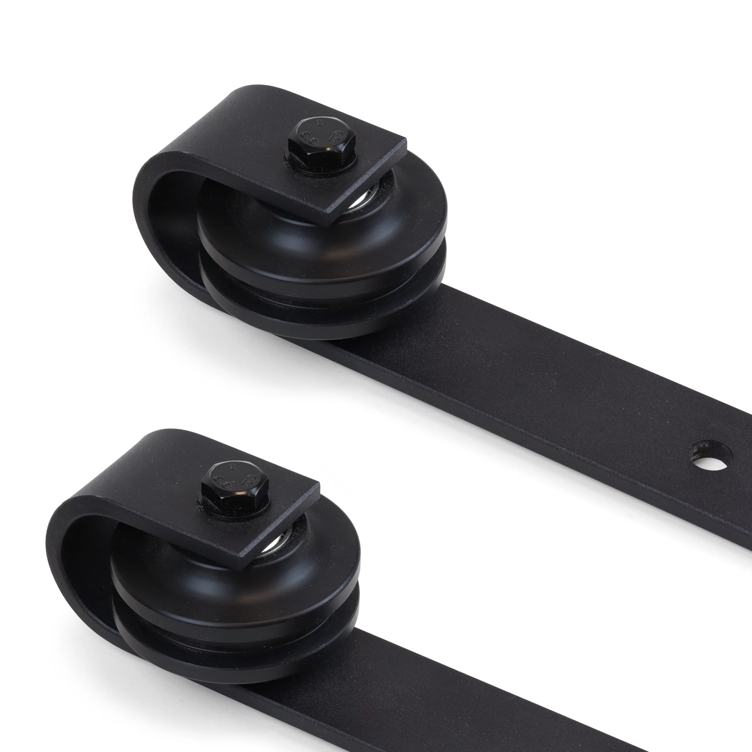 Sistema Barn para portas de correr suspensas, fecho suave, painéis não incluídos, 60 Kg, aço. - Image 9
