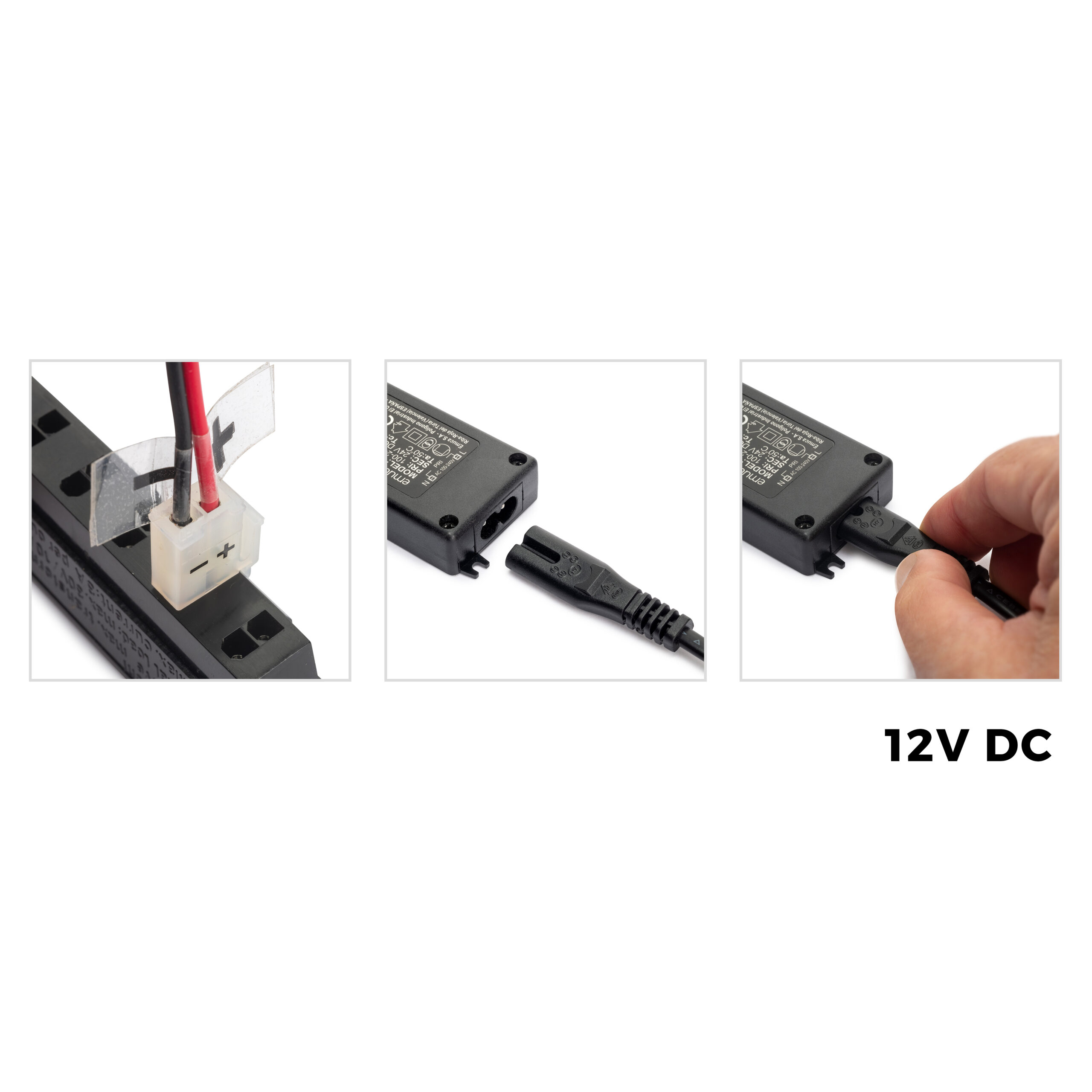 Transformador de tensão constante para sistemas de iluminação LED, plástico (12V DC) - Image 4