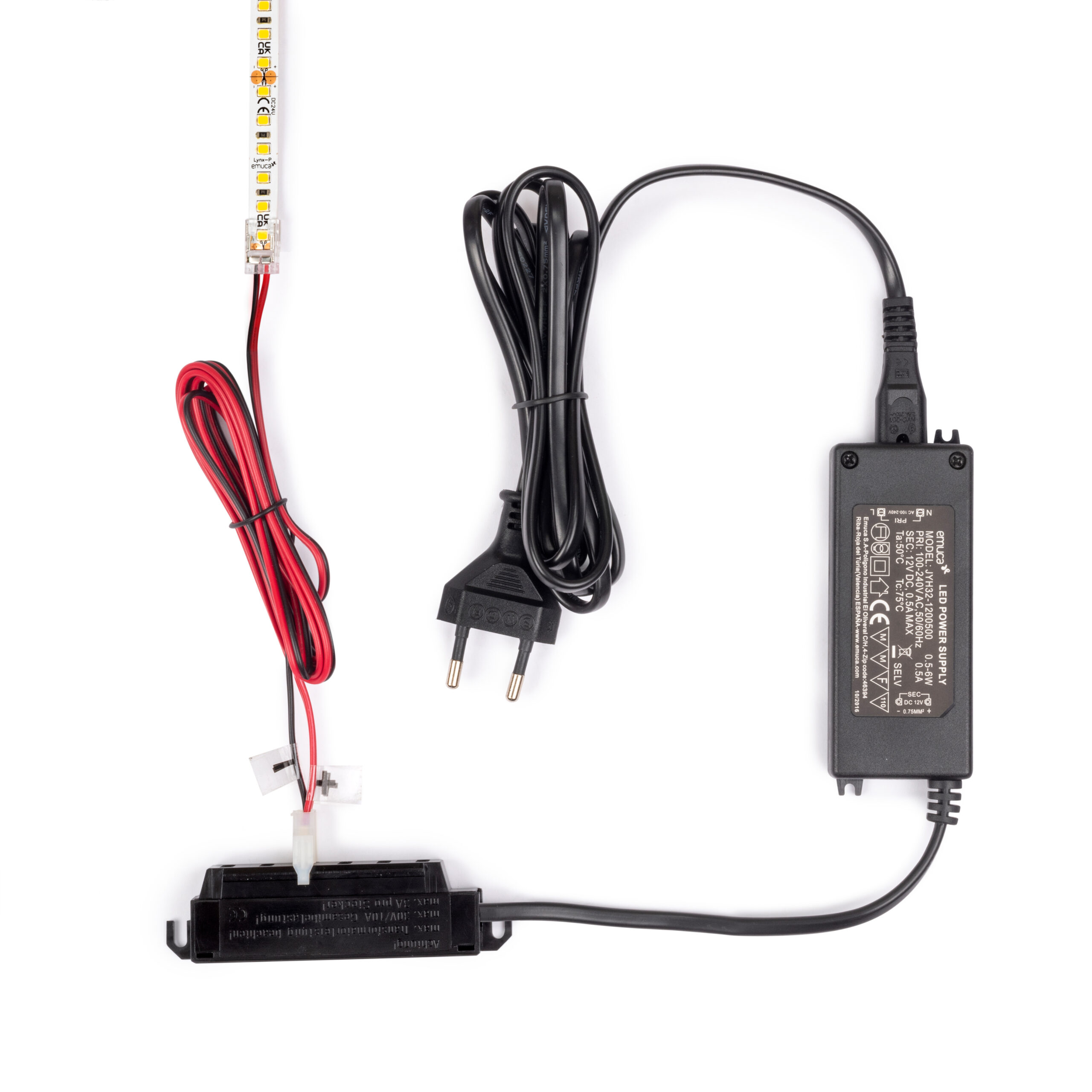 Transformador de tensão constante para sistemas de iluminação LED, plástico (12V DC) - Image 6