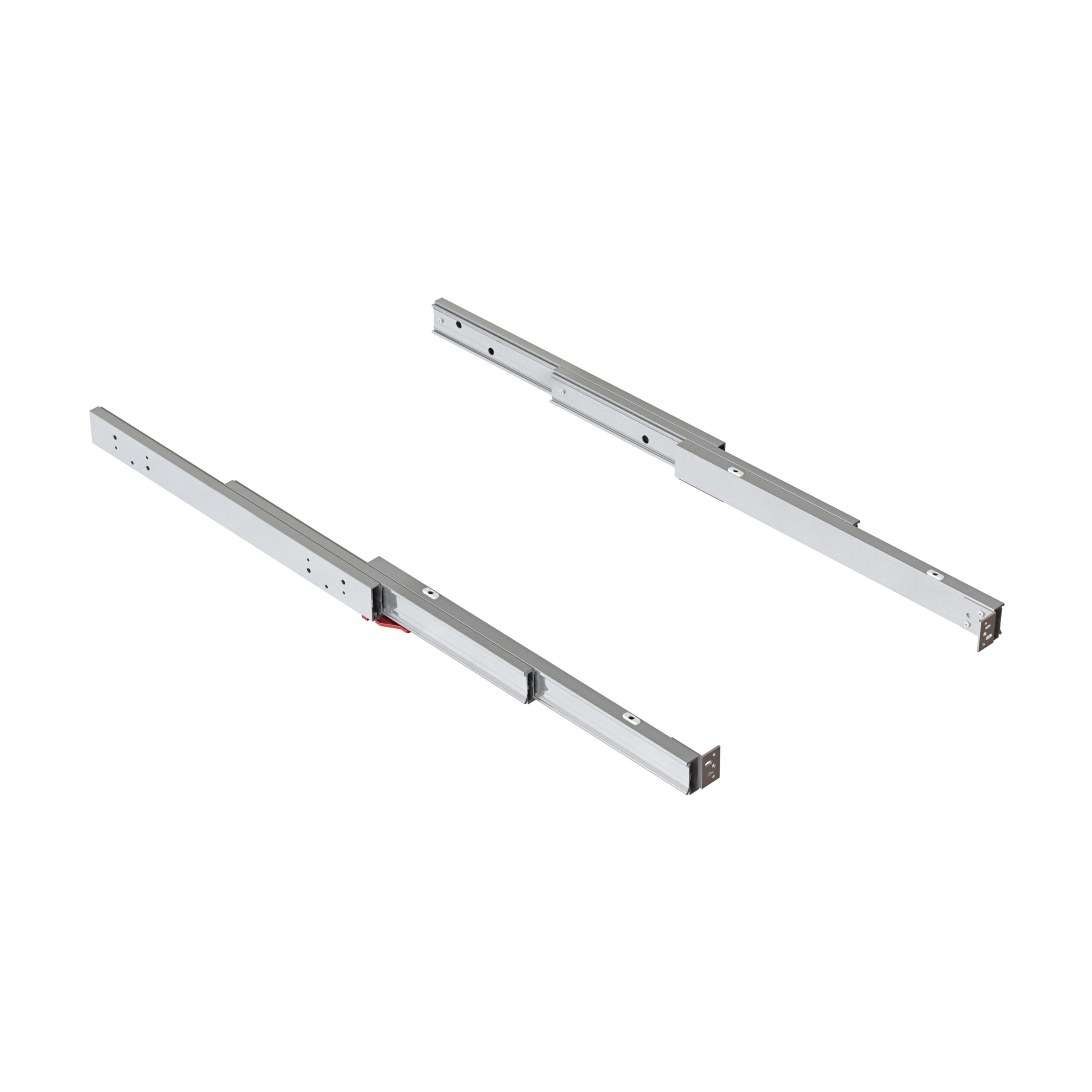 Corrediças para mesa extensível Shot, Champanhe anodizado, Alumínio, 1 ud.