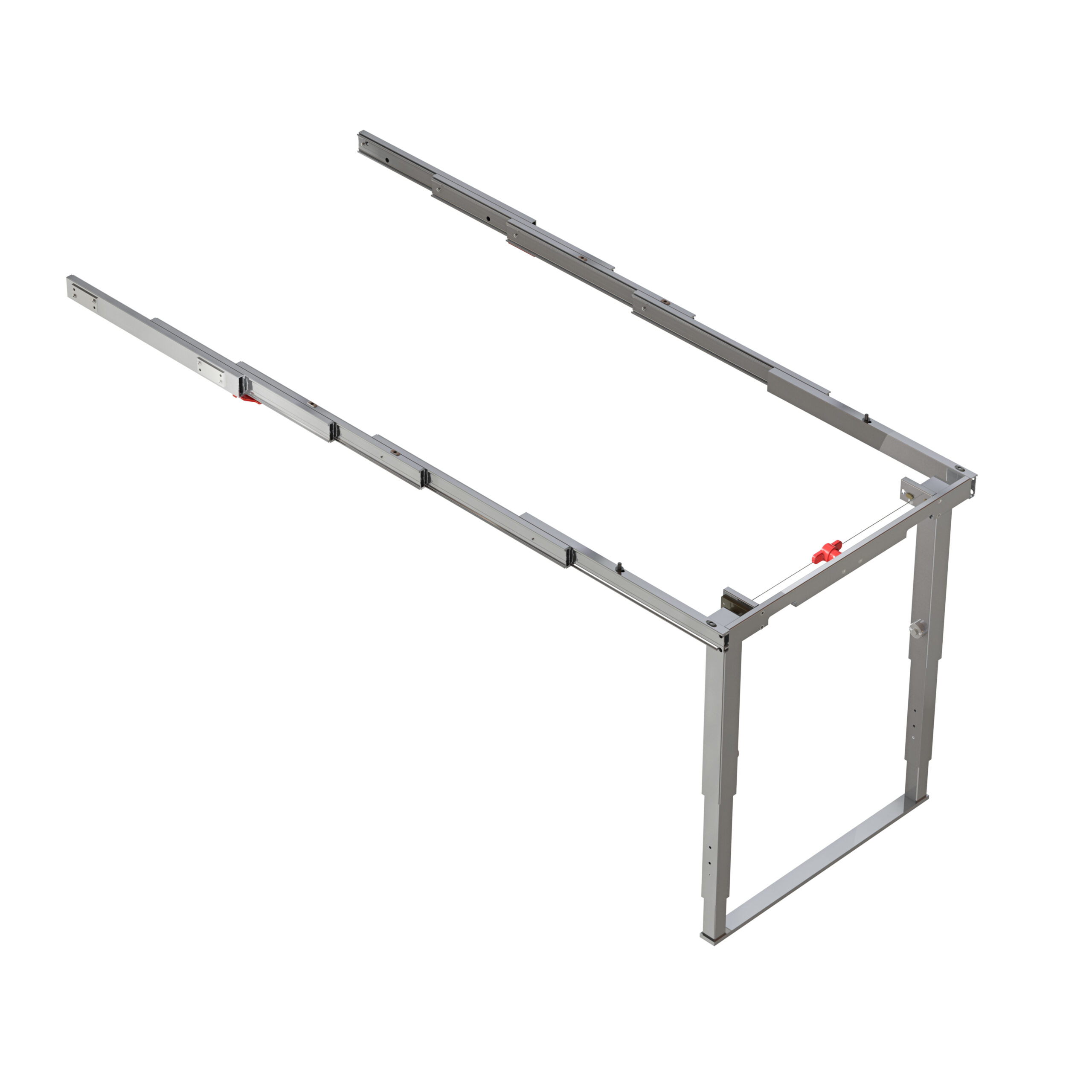 Corrediças para mesa extensível Party, Champanhe anodizado , Alumínio, 1 ud.