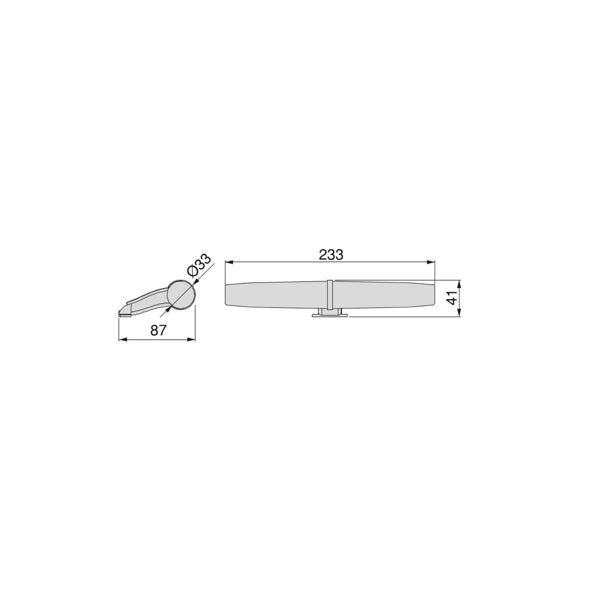 Foco LED para espelho do banho Gemini (AC 230V 50Hz), 6 W, Plástico e Alumínio - Image 4