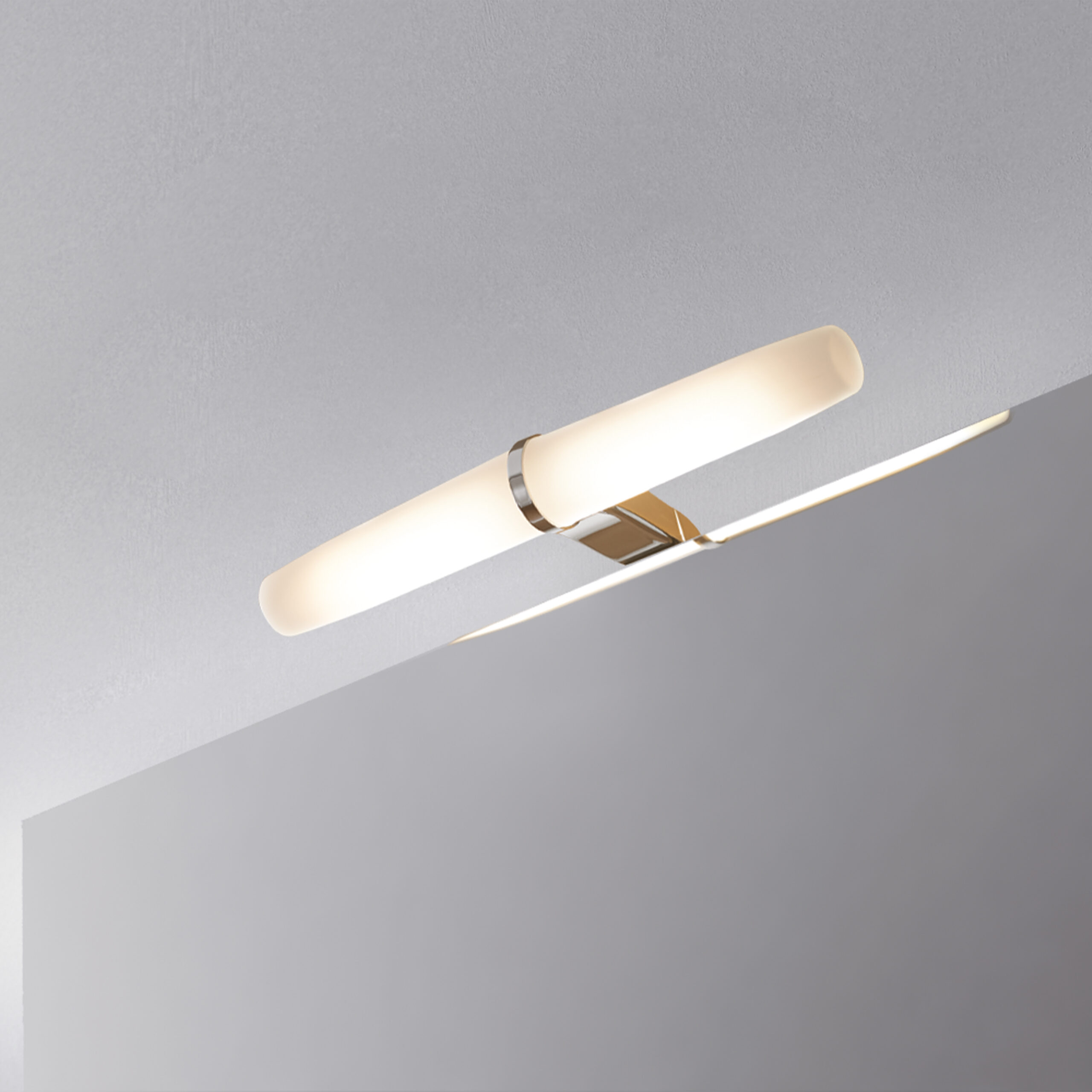Foco LED para espelho do banho Gemini (AC 230V 50Hz), 6 W, Plástico e Alumínio - Image 2