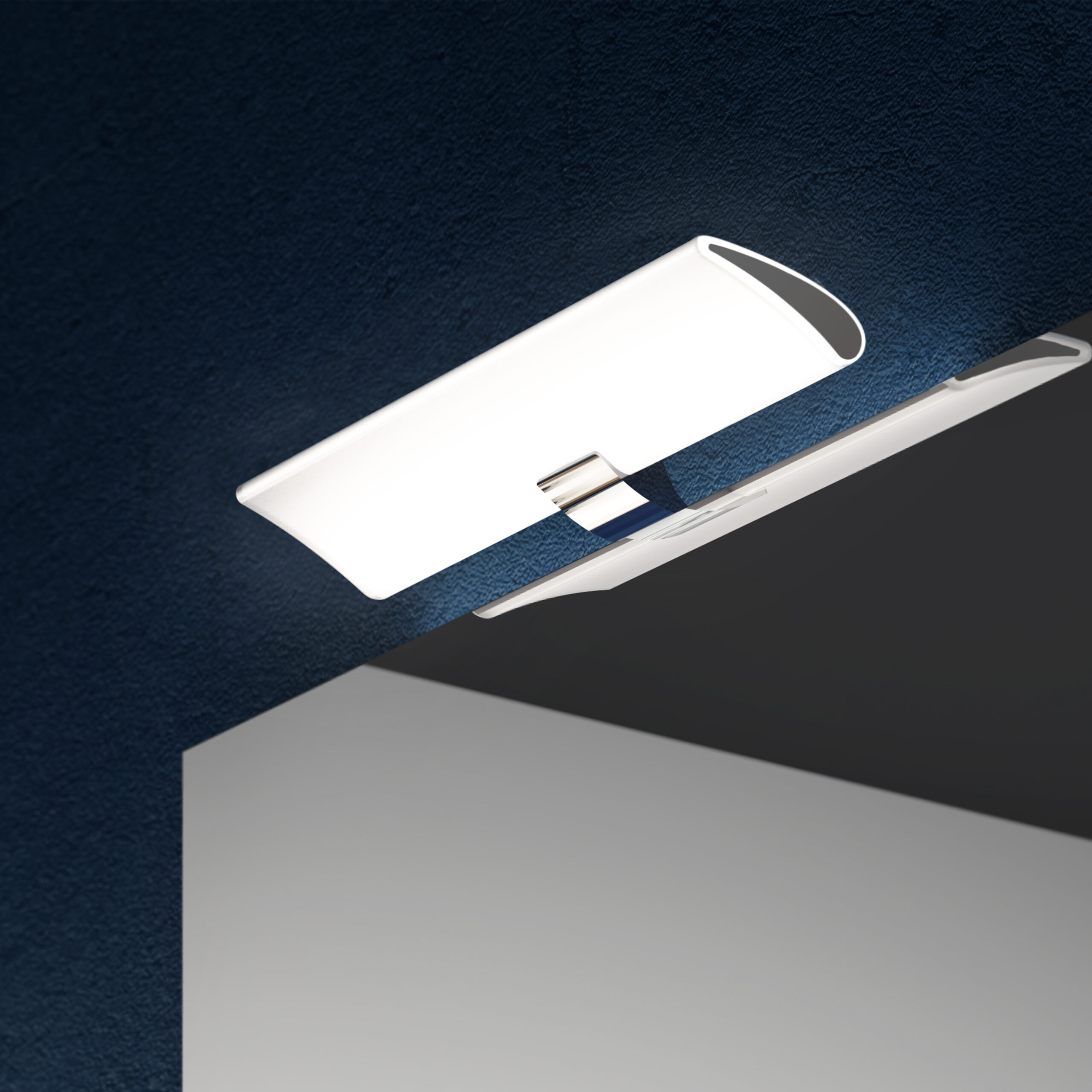 Foco LED para espelho de banho Aries (AC 230V 50Hz), 7 W, Cromado, Plástico e Alumínio - Image 3