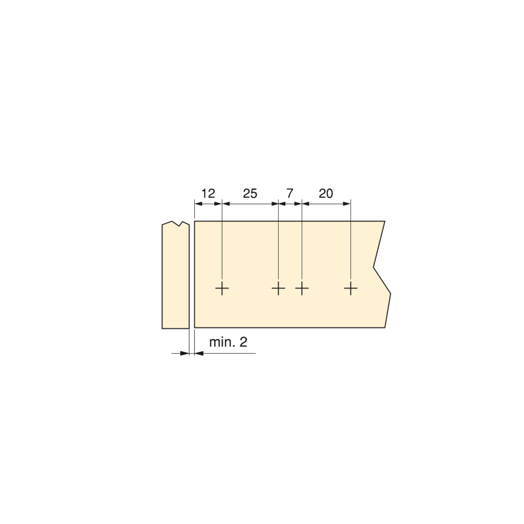 Fecho Tic tac Push Lite regulável, de aparafusar, 80 mm, Amortecedor, Plástico cinza, Plástico, 10 unidades - Image 12