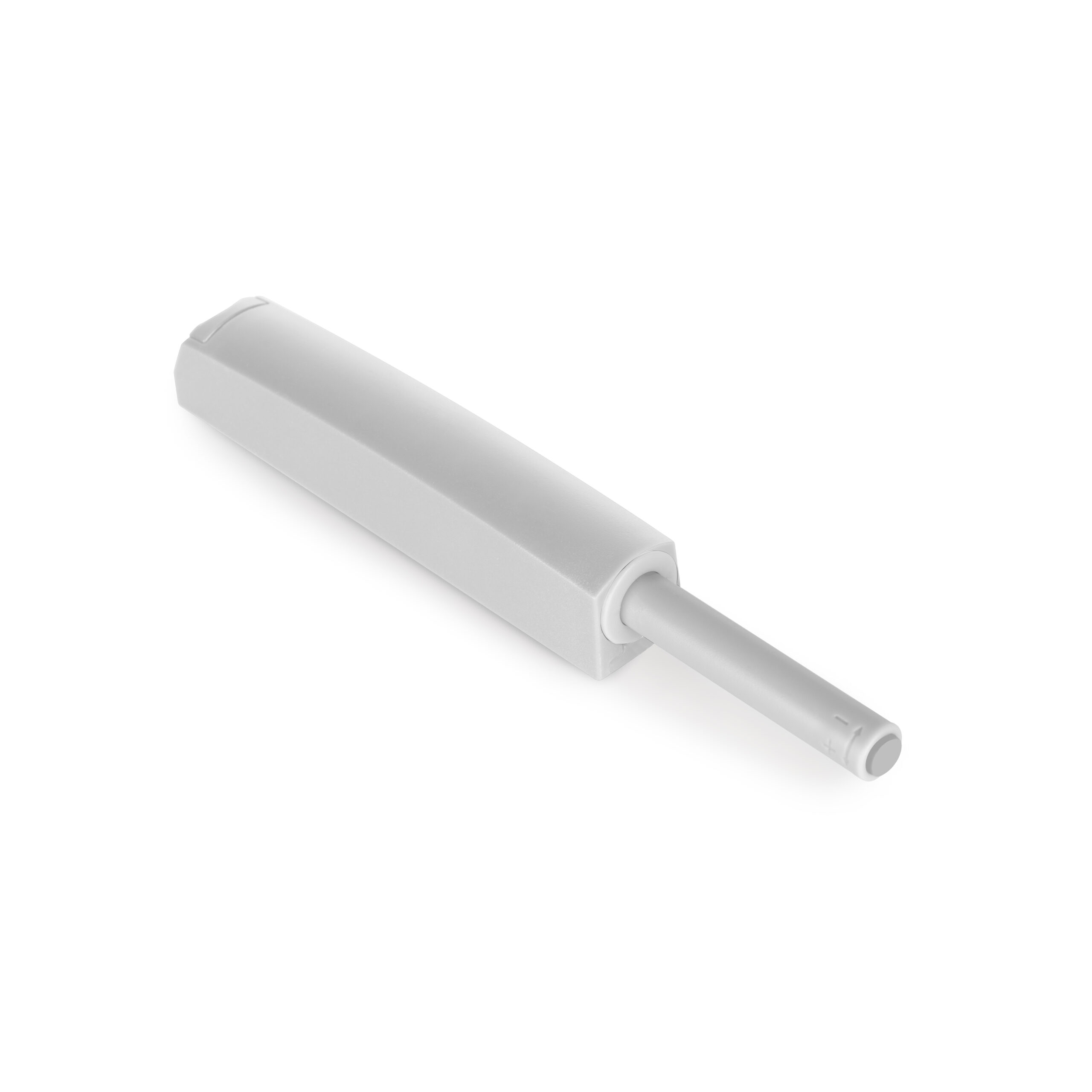 Fecho Tic tac Push Lite regulável, de aparafusar, 80 mm, Amortecedor, Plástico cinza, Plástico, 10 unidades - Image 9