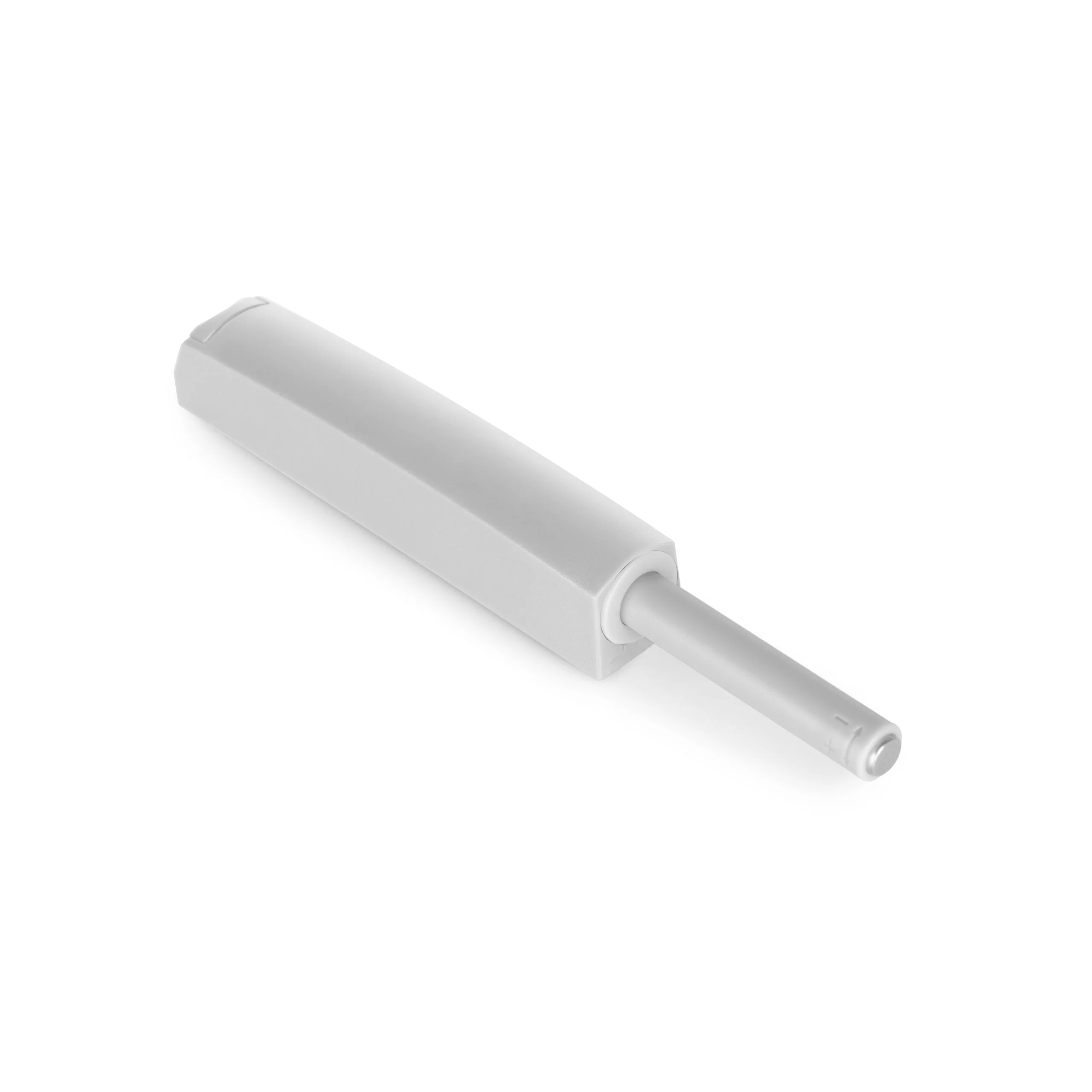 Fecho Tic tac Push Lite regulável, de aparafusar, 80 mm, Magnetico, Plástico cinza, Plástico, 10 unidades - Image 12