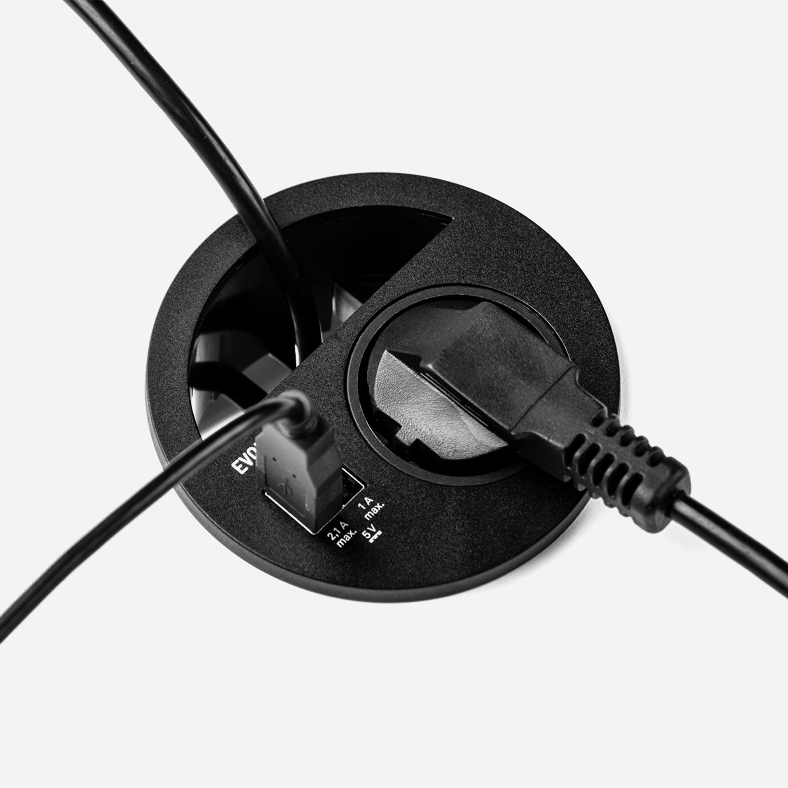 Multiconector Circle 80, Pintado preto, Plástico, 1 ud. - Image 4