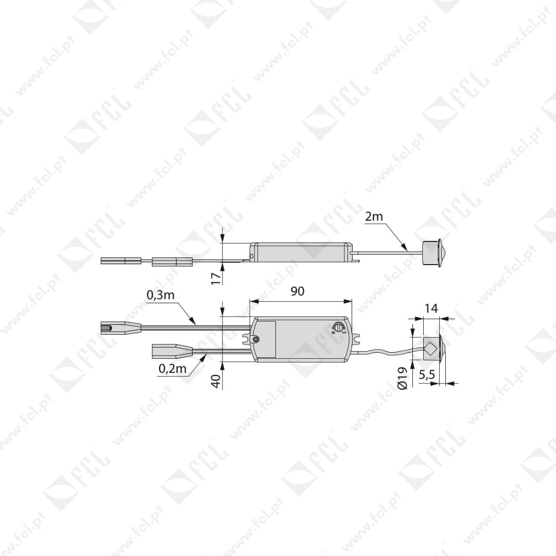 Sensor LED Red Eye 4 motion (movimento) 240V AC, 100-240V AC 50-60Hz - Image 7