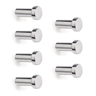 Suporte de parede Wellington, Zamak, 1 lote de 7 un.