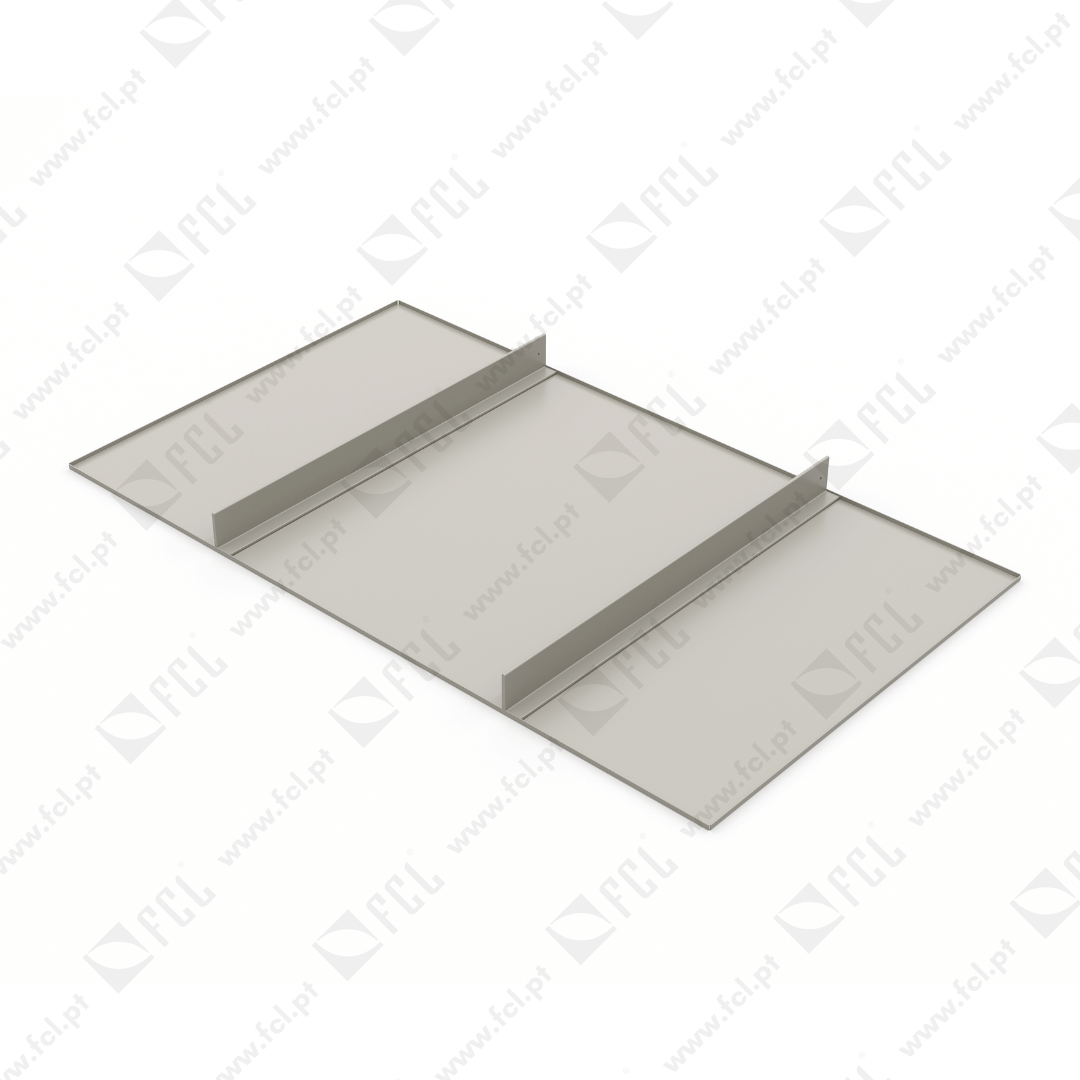 Bandeja ou prateleira 683 (M80) Cinzento pedra - FCL