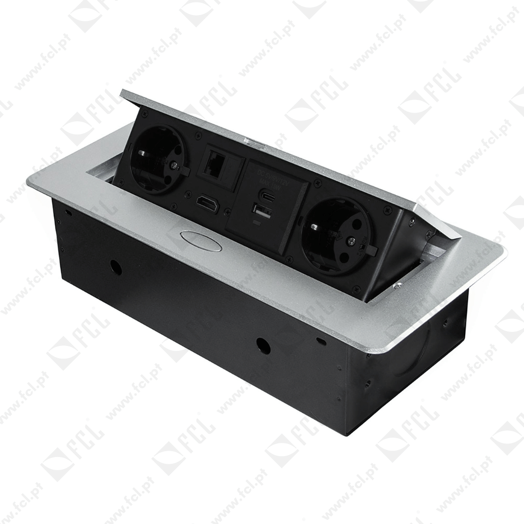 Bloco de tomadas Atom 26 A+C 2- FCL