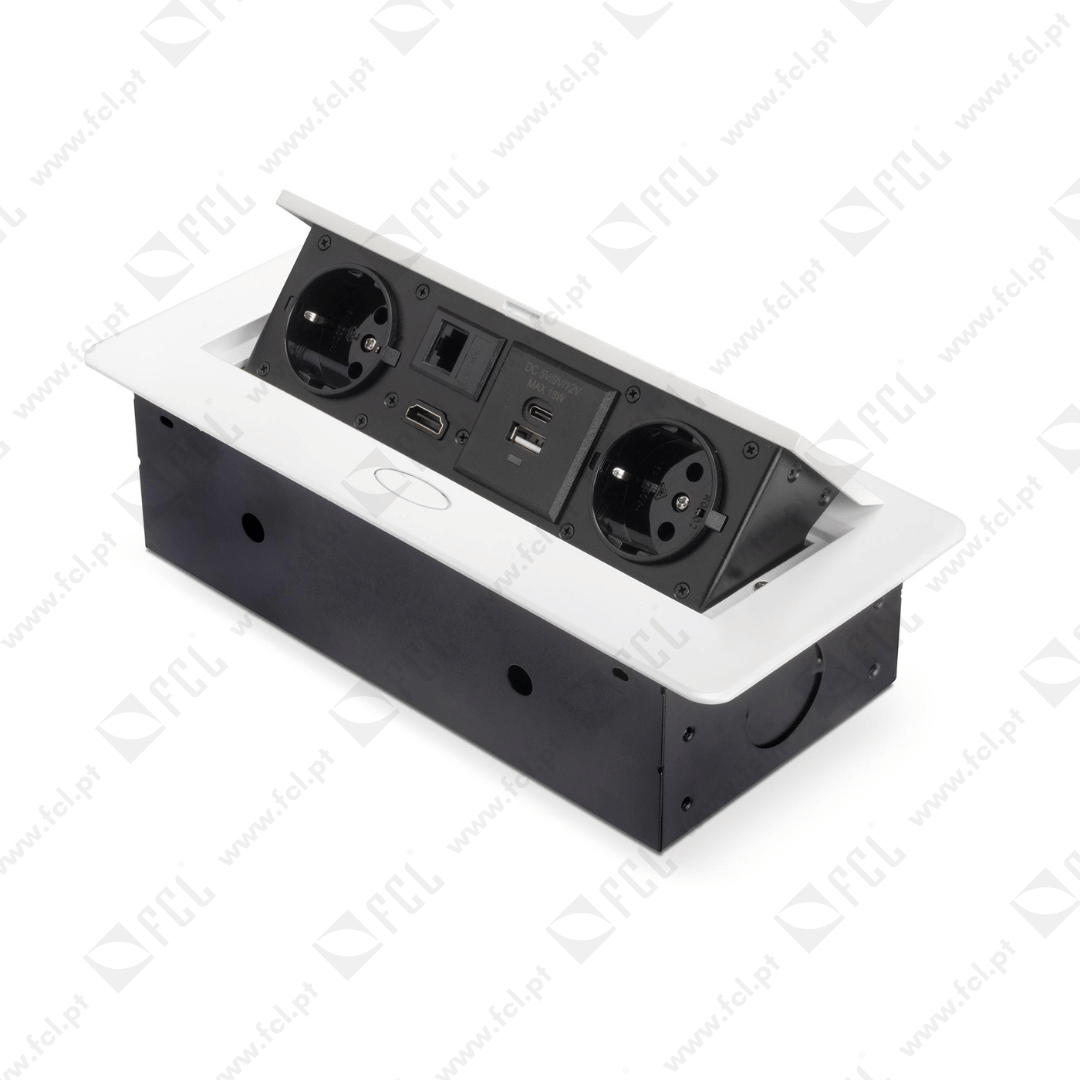 Bloco de tomadas Atom 26 A+C 2- FCL