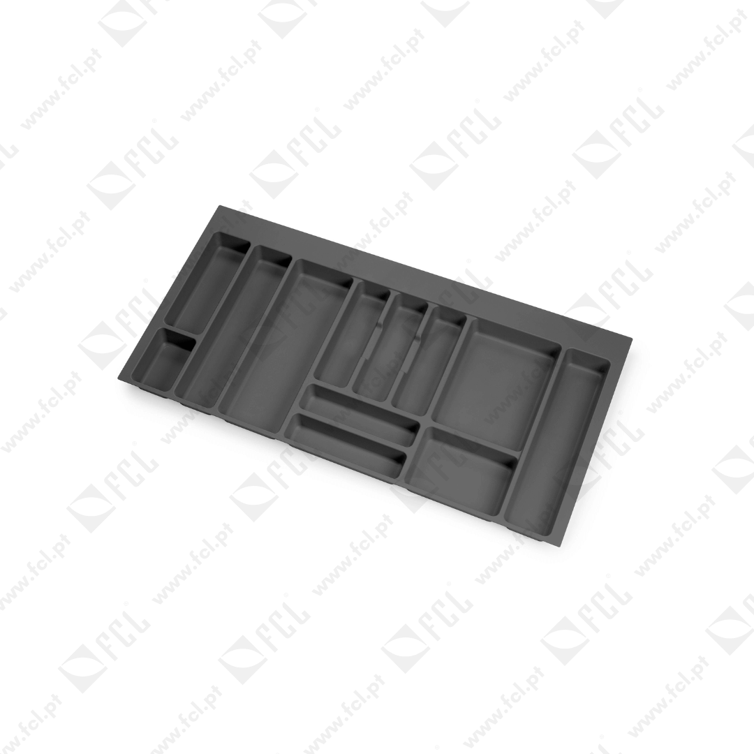 Porta-talheres Optima Vertex/Concept preto m100 - FCL
