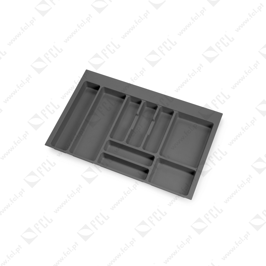 Porta-talheres Optima Vertex/Concept preto m80 - FCL