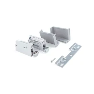 Niveladores para módulos superiores Hook, cinza, Aço e Plástico, 5 ud