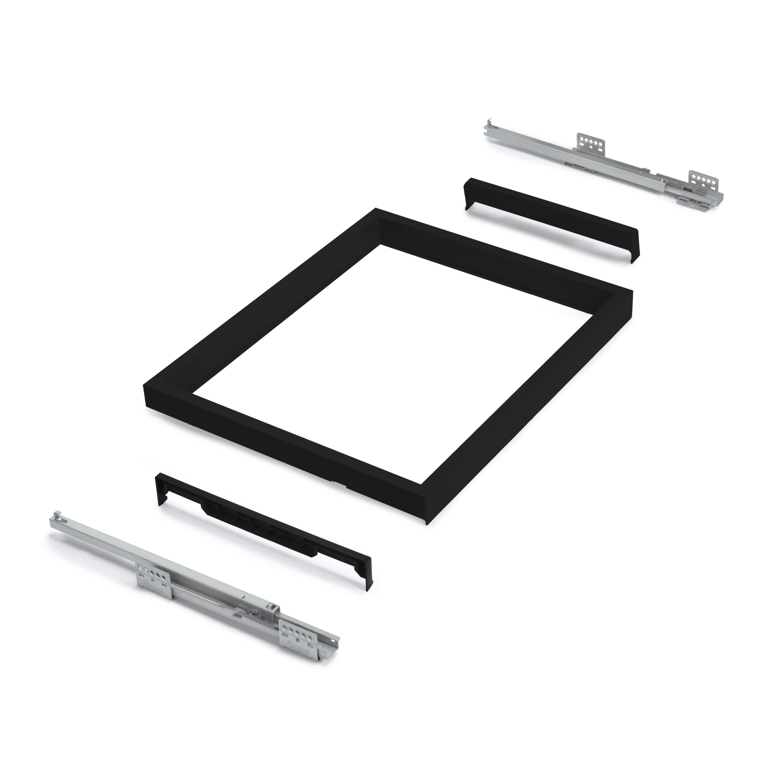 Kit cesto de arame e estrutura de corrediças com fecho suave para armário, ajustável - Image 7