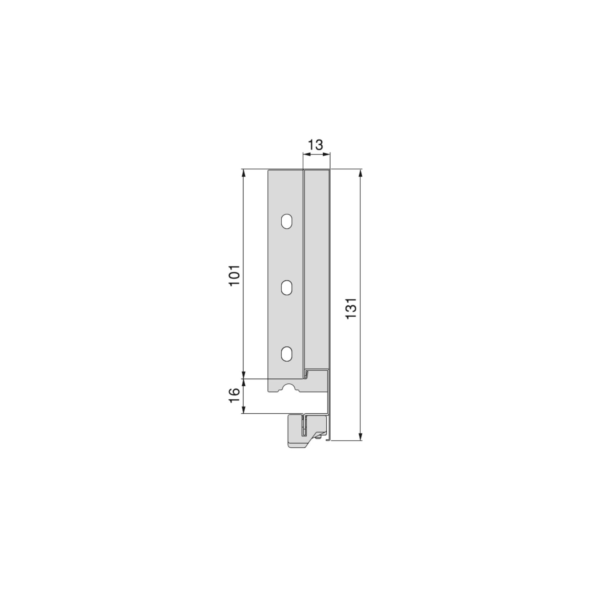 Gaveta exterior Vertex 40 kg com ilhargas laterais de vidro, cinza antracite - Image 21