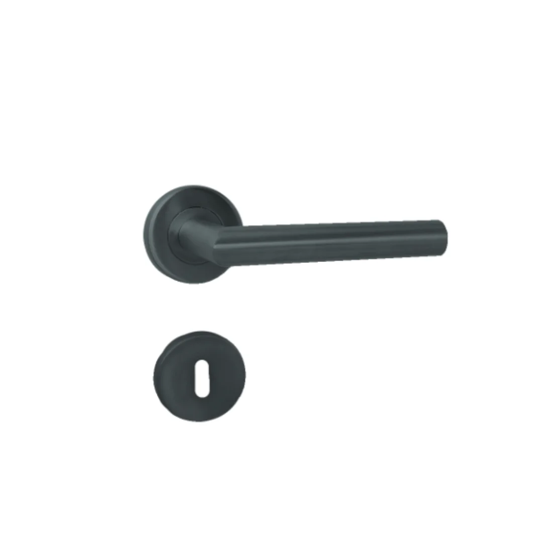 8001PT - Par de Puxador 8001, 19mm preto - FCL