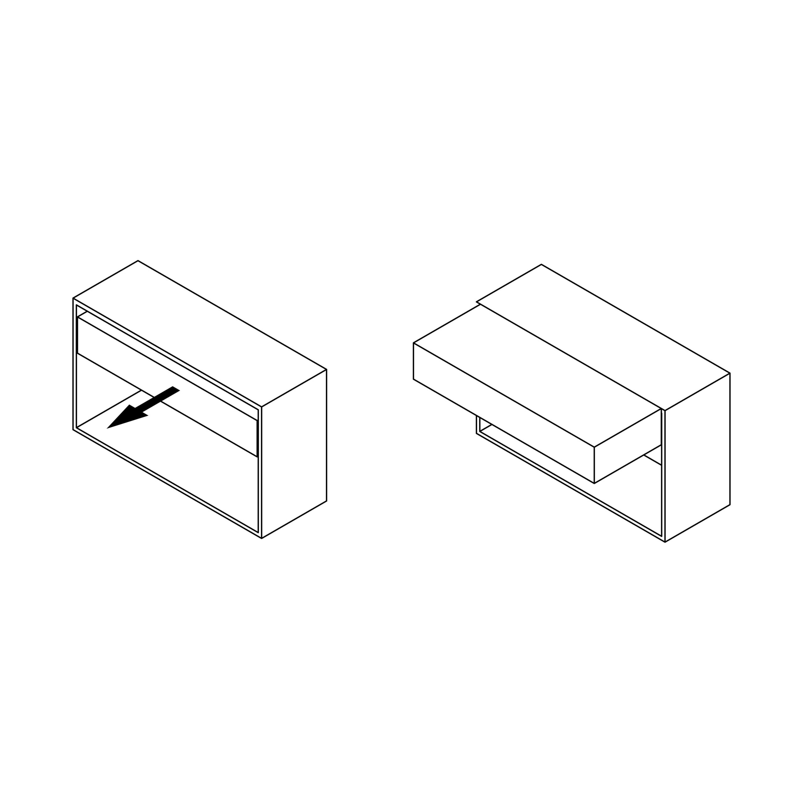 Corrediças para mesa extensível e elevatória Oplà Folding+39 M120, Champanhe anodizado, Alumínio - Image 6