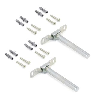 Suporte oculto para prateleira de madeira Mirage, Zincado, Aço, 20 un- FCL