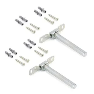 Suporte oculto para prateleira de madeira Mirage, Zincado, Aço, 20 un- FCL