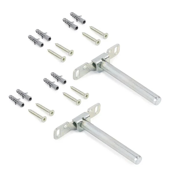 Suporte oculto para prateleira de madeira Mirage, Zincado, Aço, 20 un- FCL