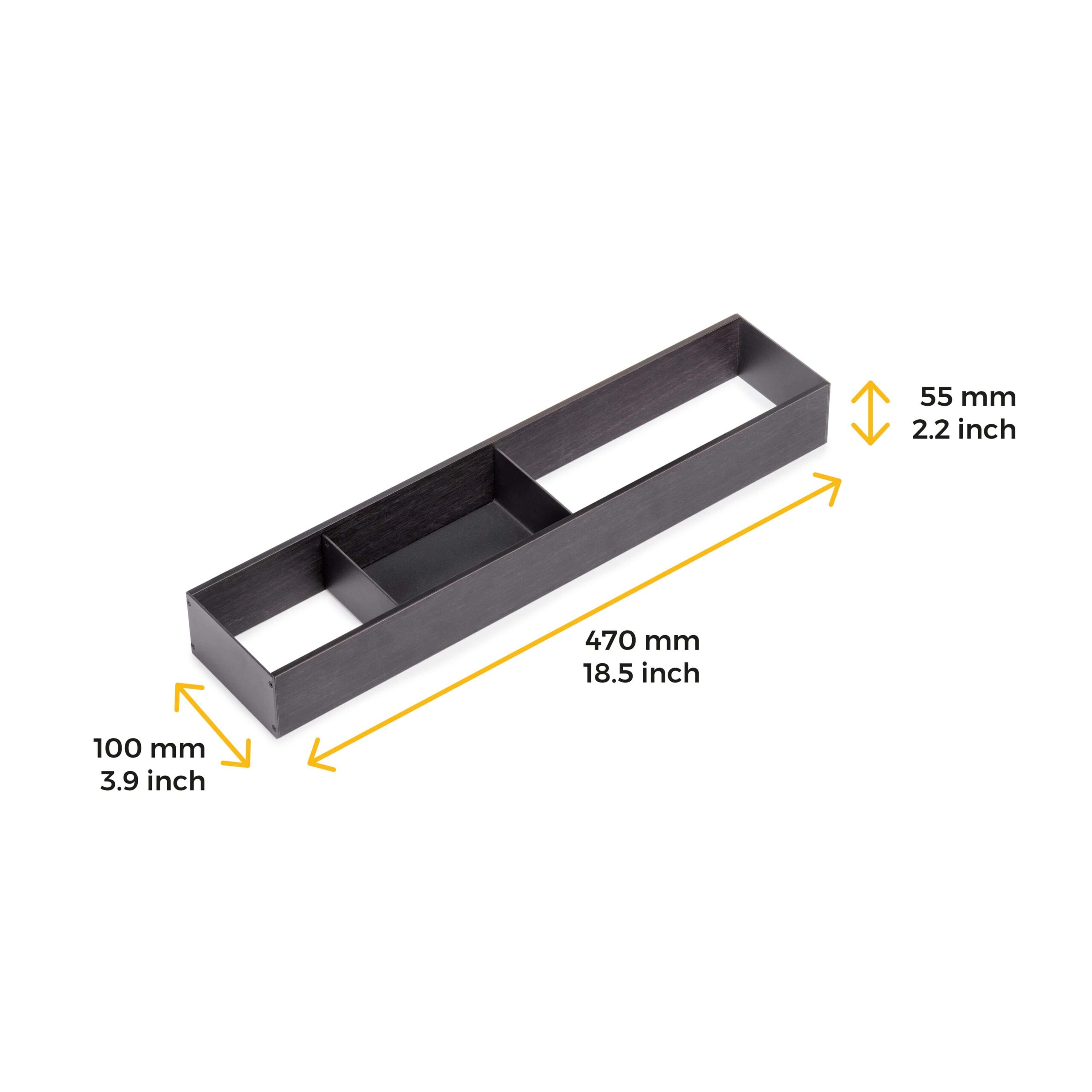 Organizador Orderbox para gavetas, 100x470 mm f1- FCL