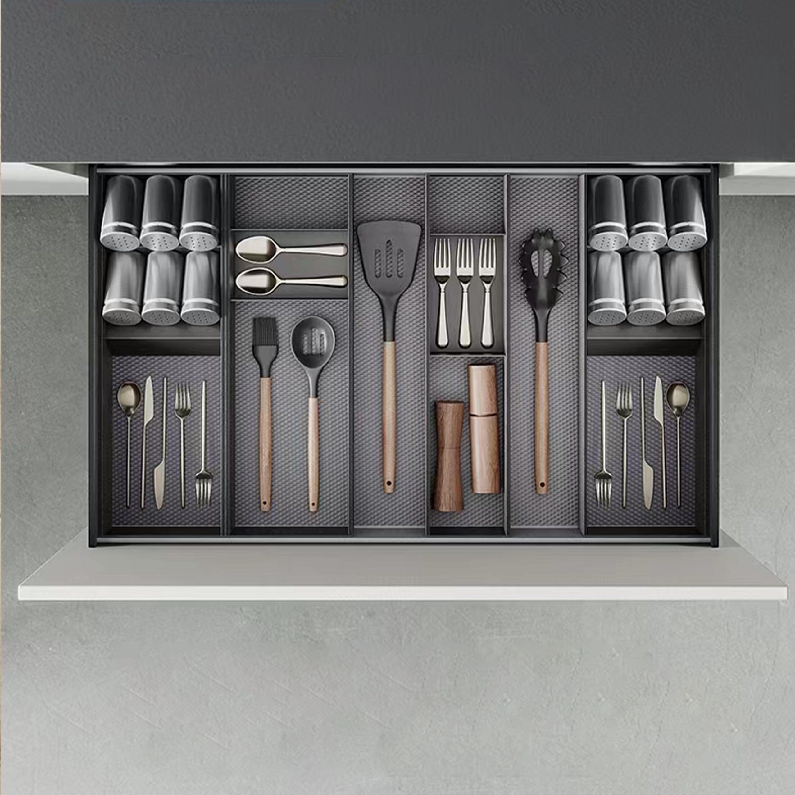 Organizador Orderbox para gavetas, 150x470 mm f2- FCL