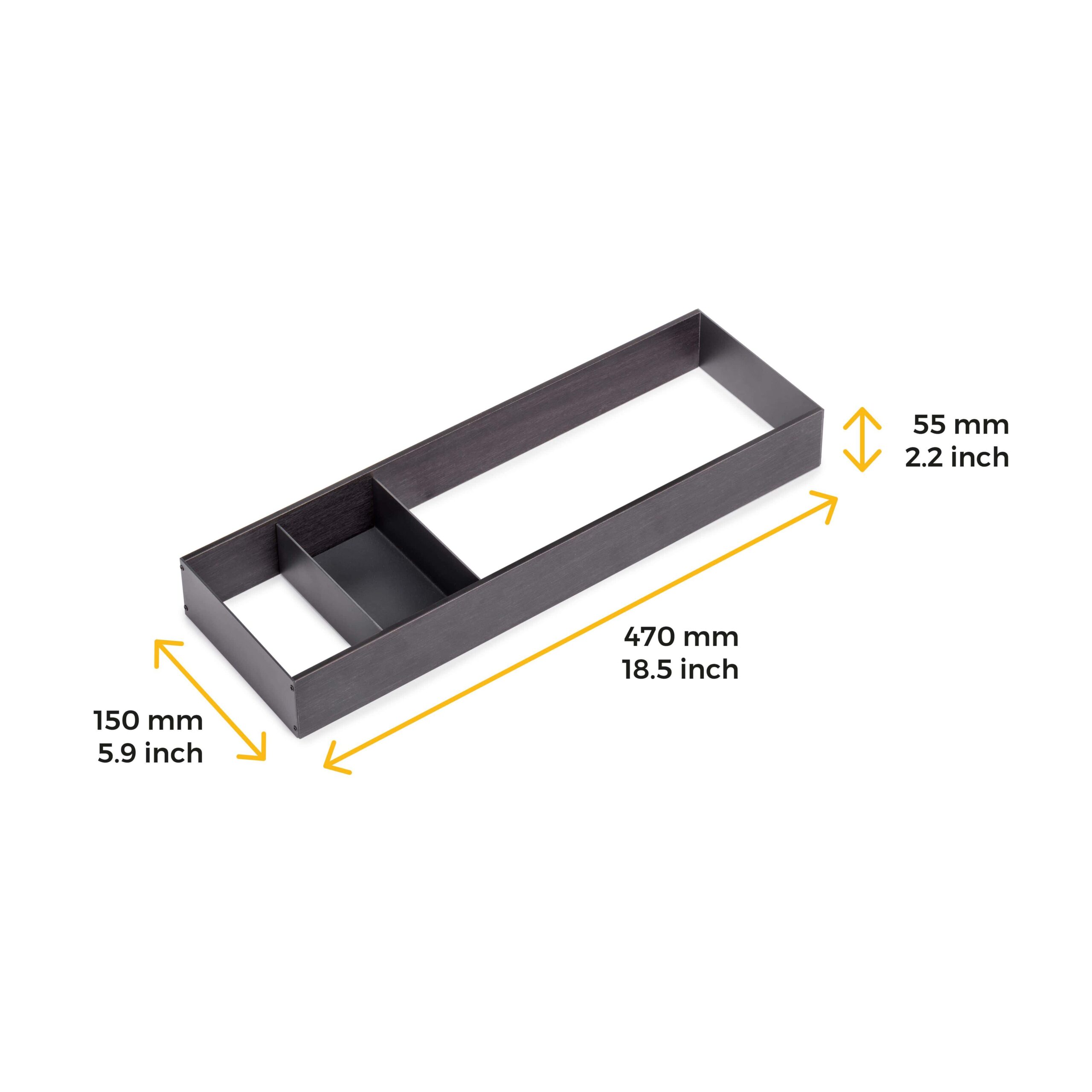 Organizador Orderbox para gavetas, 150x470 mm f8- FCL