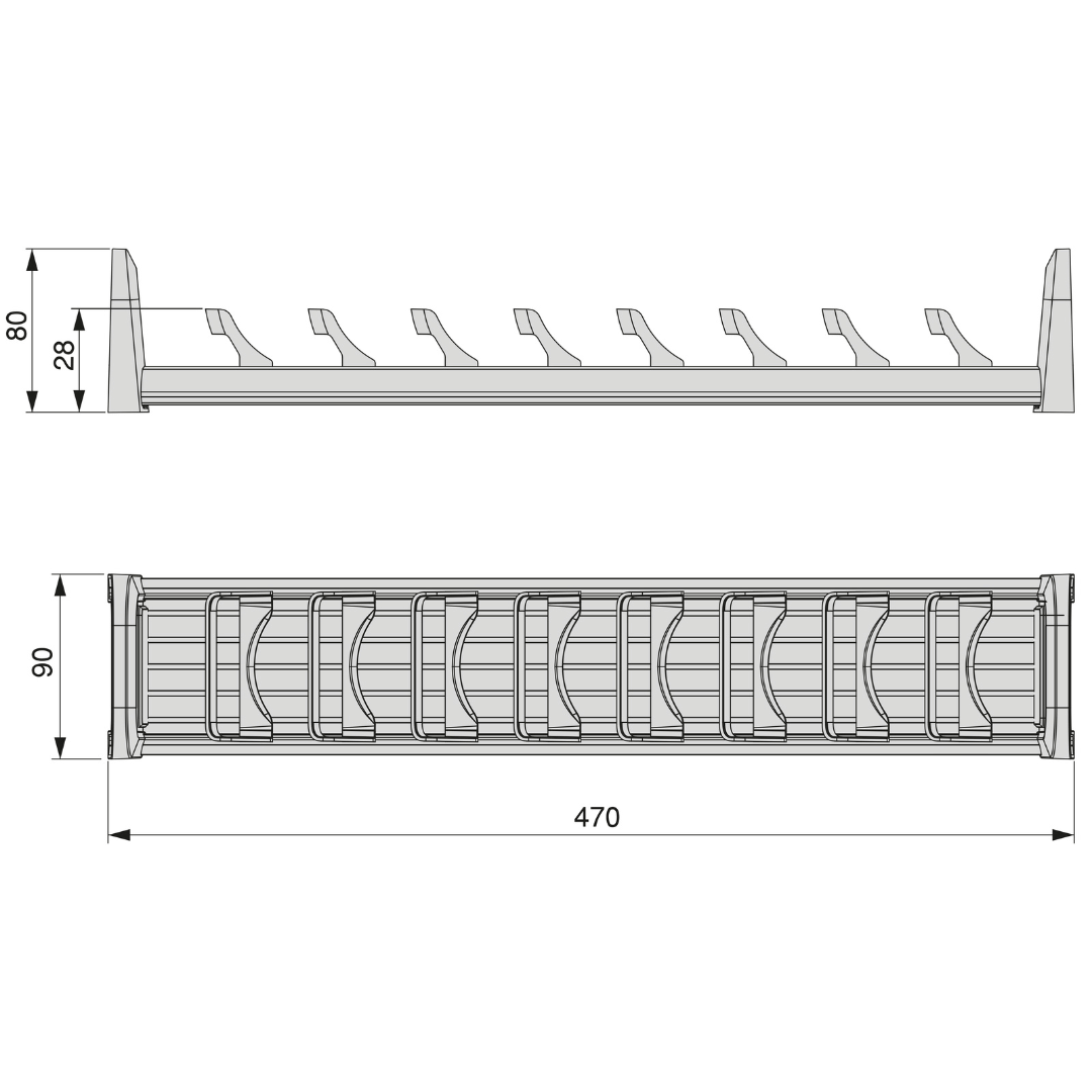 Suporte para taças Orderbox - FCL