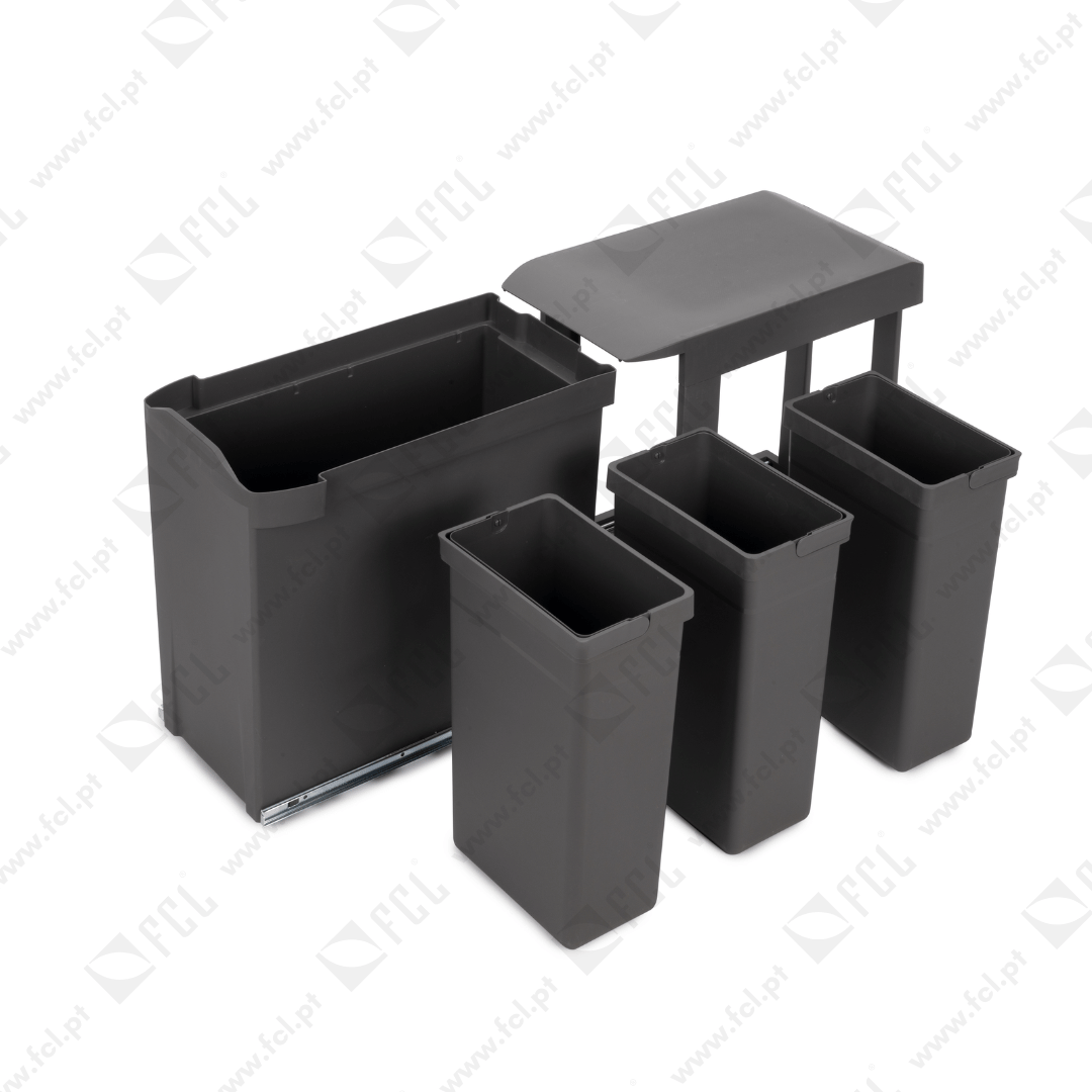 Baldes do lixo para reciclagem - FCL