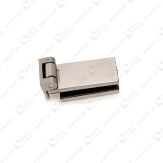 Dobradiça para portas de vidro horizontal 34 mm para portas de 8-12mm aço inoxidável - fcl
