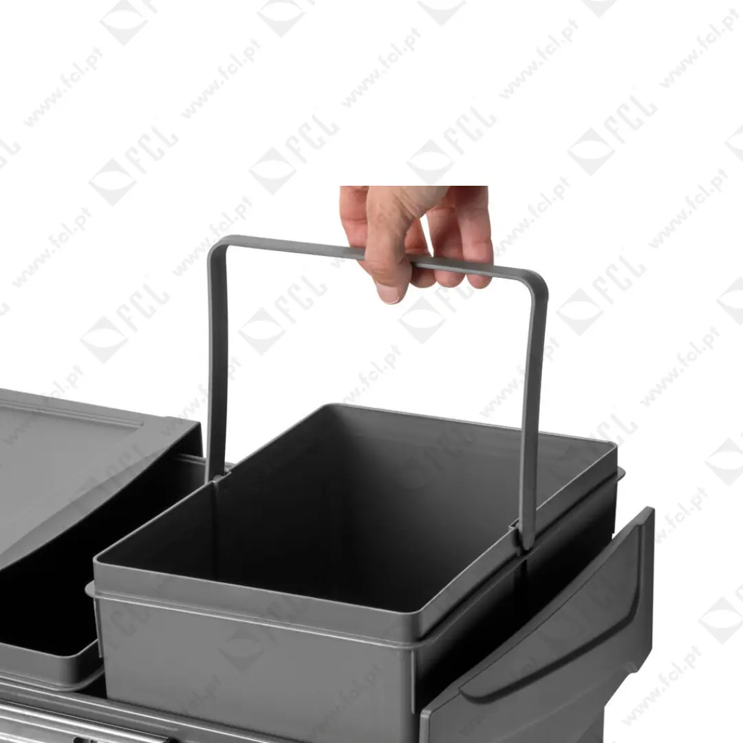 Balde do lixo extraível 2x25l - FCL