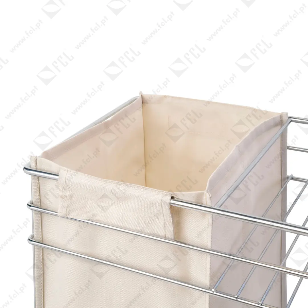 Carrinho extraível cestos e carrinho pão fecho Soft M 300mm Aço - FCL