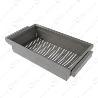 Kit de gaveta metálica estrutura ajustável Quartz titânio m90 - FCL