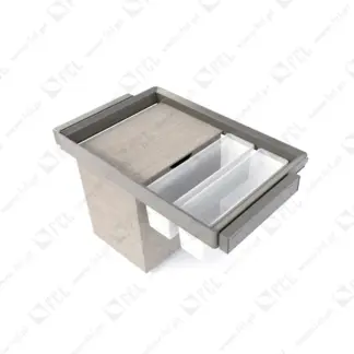 Kit de 2 bandejas auxiliares 1 cesto e estrutura ajustável Quartz M80 - FCL