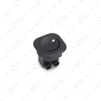 Interruptor para encastrar D21x21, Plástico preto - FCL