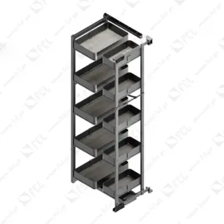Coluna extraível Harmony para porta mod 450mm alto, 1430mm, 10 cestos -FCL